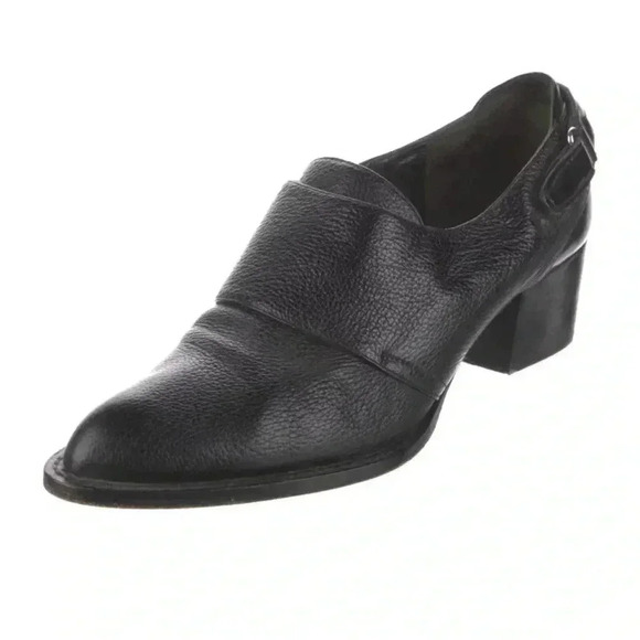 Black Leather Alexander Wang Ankle Boots size 39 - Picture 2 of 5